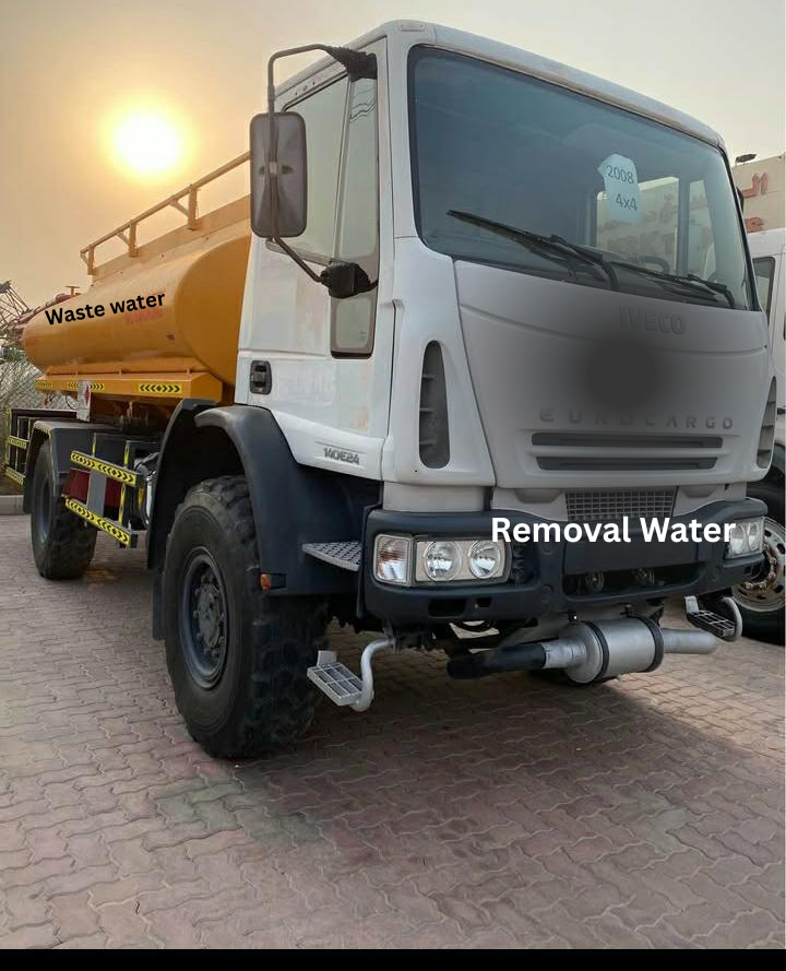 Waste Water Removal Tanker in Dubai