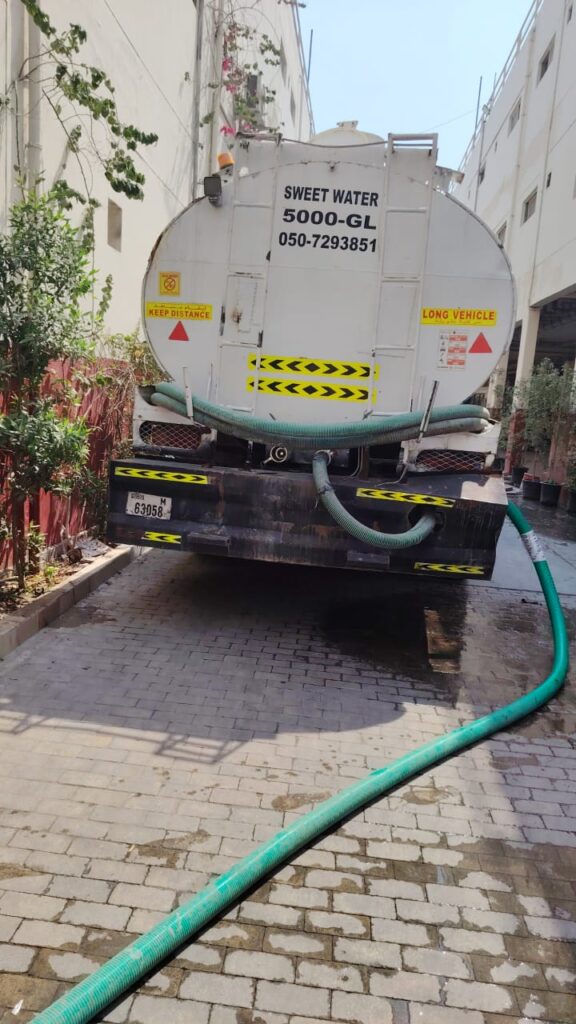 sweet water Tanker in Duabi