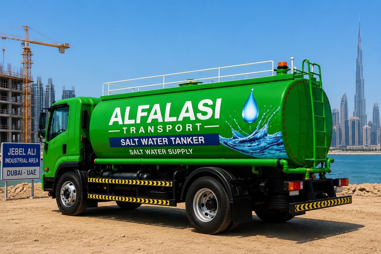 Salt Water Tanker Monthly Basis in Dubai